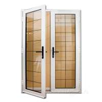 standard commercial intelligent  door double glass french aluminum casement door with German hardware