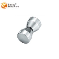 BH-02 Stainless steel304/aluminum/brass glass handle Mirror handle  knob for glass shower door